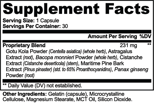 Gotu Kola & Bacopa Clarity Complex