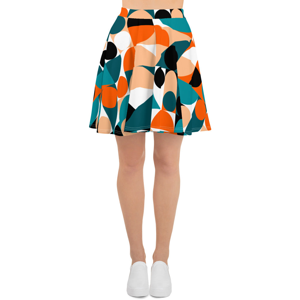 Colorful Skater Skirt