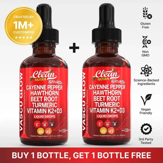 Vascu Glow Cayenne Pepper Liquid Supplement