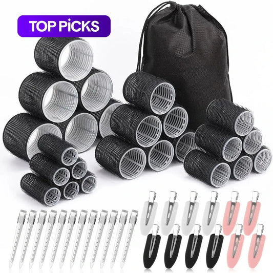 Heatless Hair Curling Roller Set