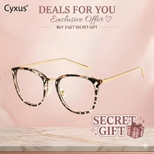 Cyxus Blue Light Blocking Cat Eye Glasses