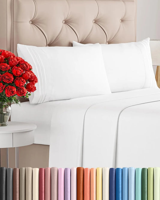 Brushed Microfiber Queen Sheet Set