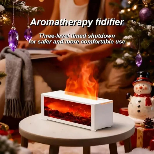 Fireplace Flame Aromatherapy Humidifier