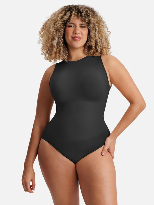 Scoop Neck Seamless Bodysuit