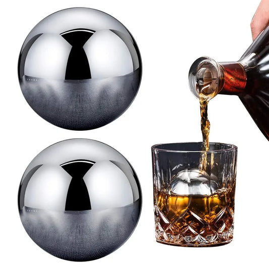 Stainless Steel Whiskey Ice Balls