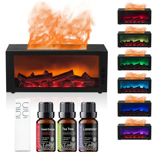 Flame Effect Aroma Diffuser