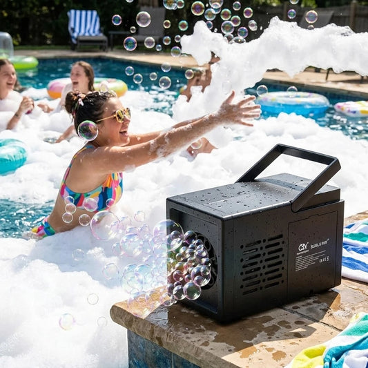 Automatic Ten Hole Handheld Bubble Machine