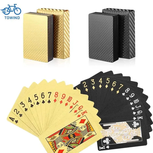 24K Gold Waterproof Playing Cards