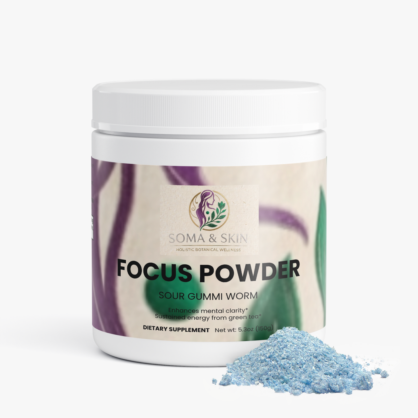 Focus Powder (Sour Gummi Worm)