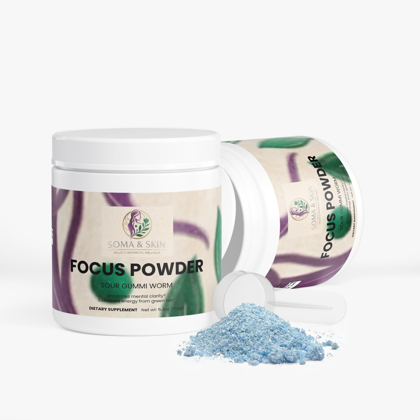 Focus Powder (Sour Gummi Worm)