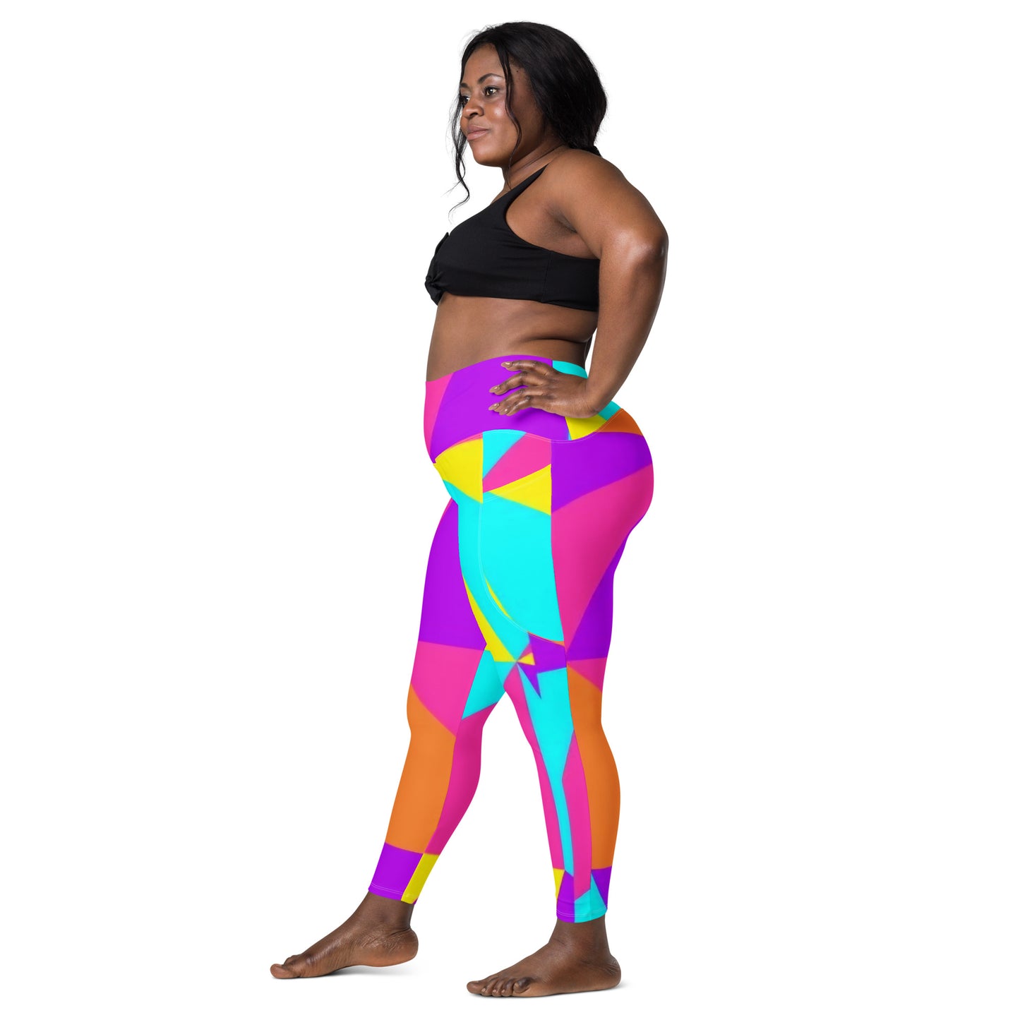 Geometric Leggings with pockets