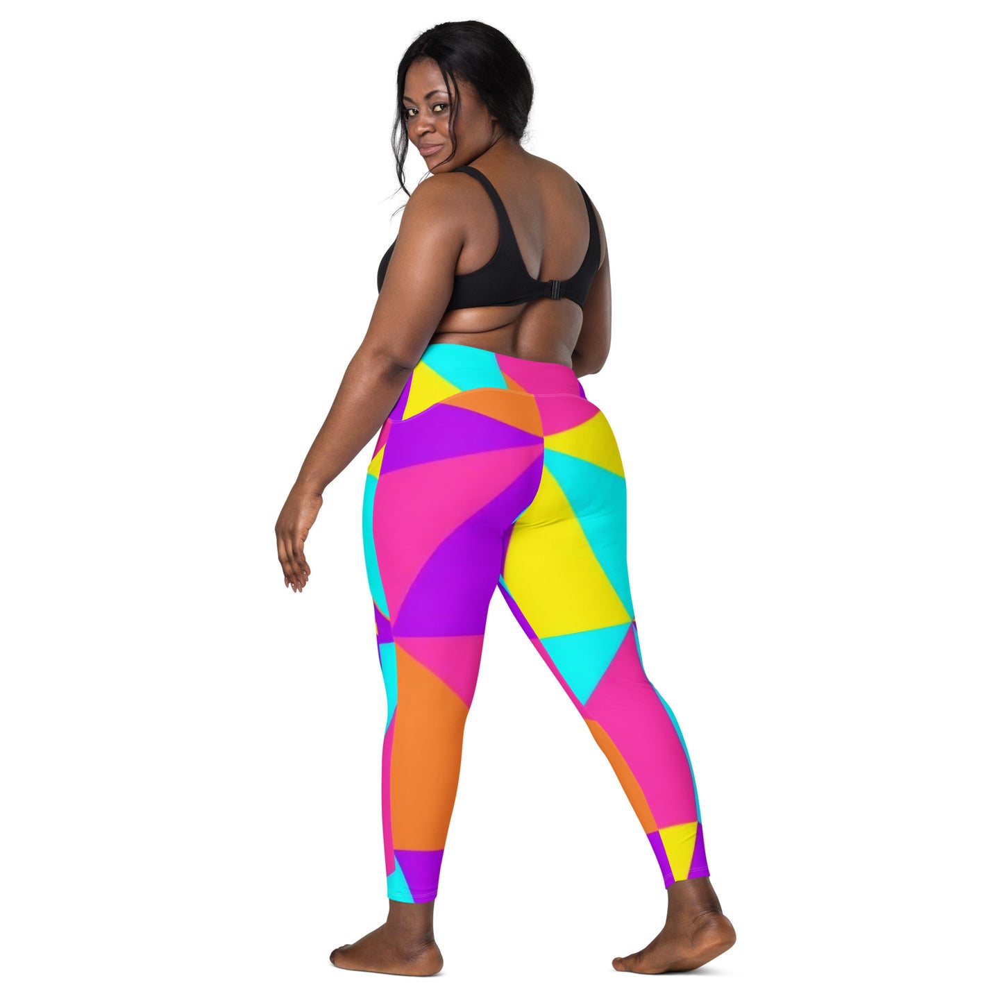 Geometric Leggings with pockets