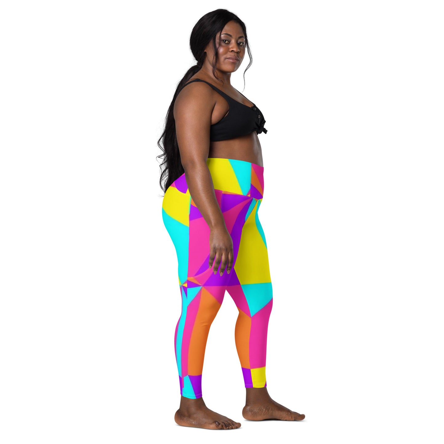 Geometric Leggings with pockets