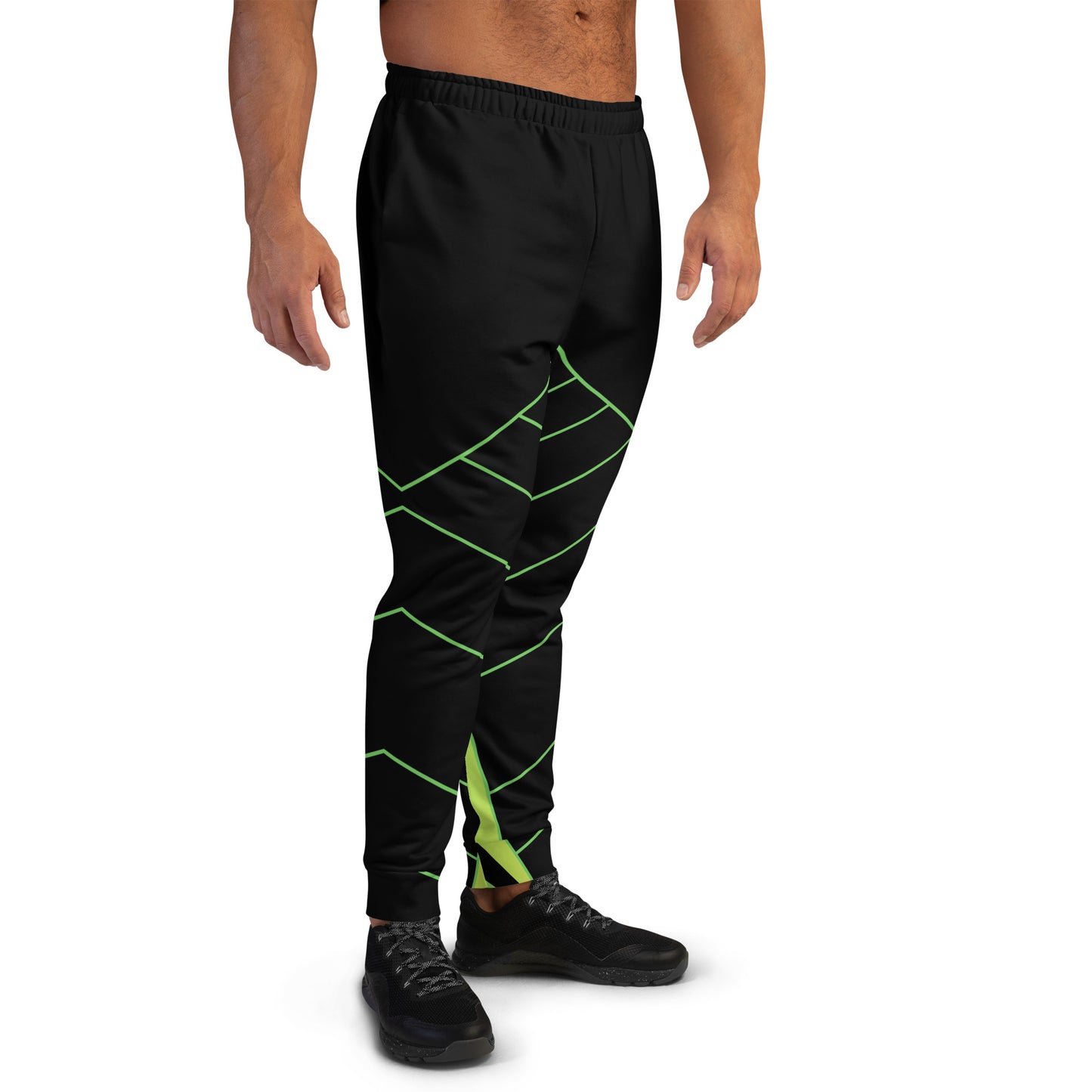 Geometric Men's Workout Joggers