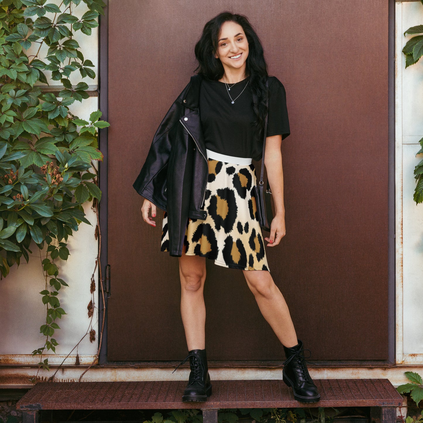 Cheetah Skater Skirt
