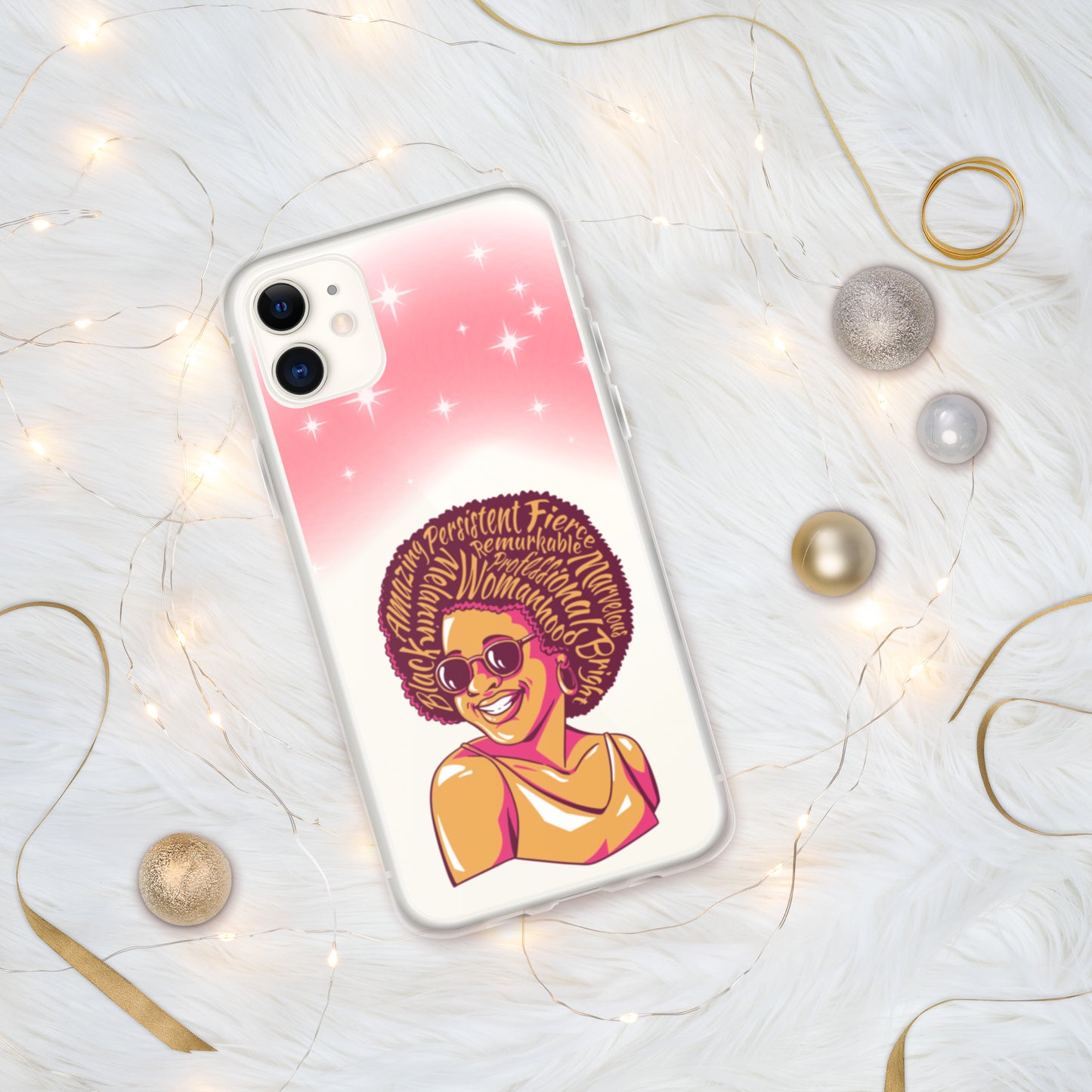 Woman Art Clear Case for iPhone®
