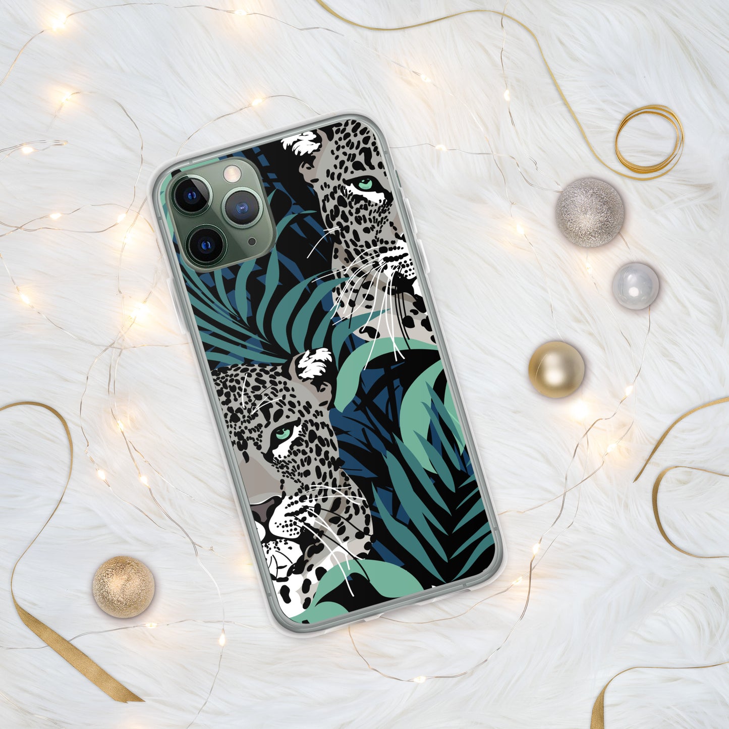 Leopard Clear Case for iPhone®
