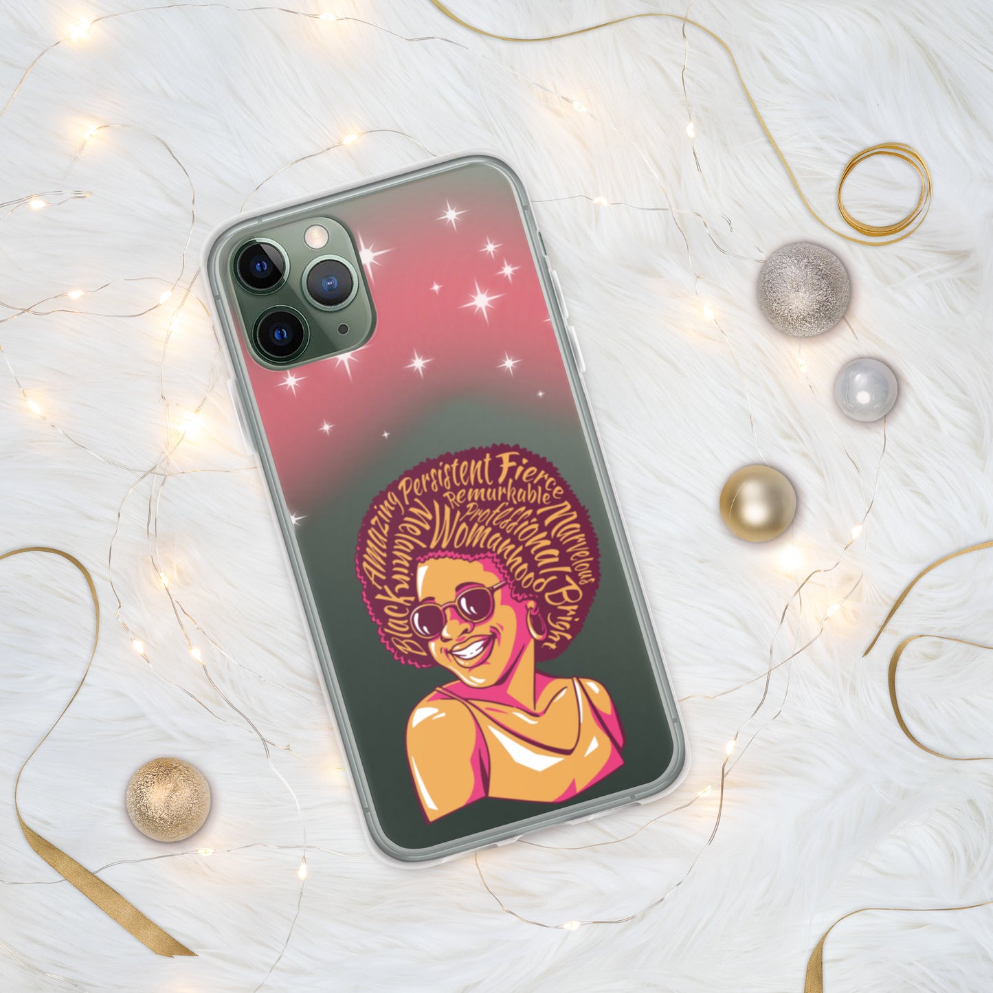 Woman Art Clear Case for iPhone®
