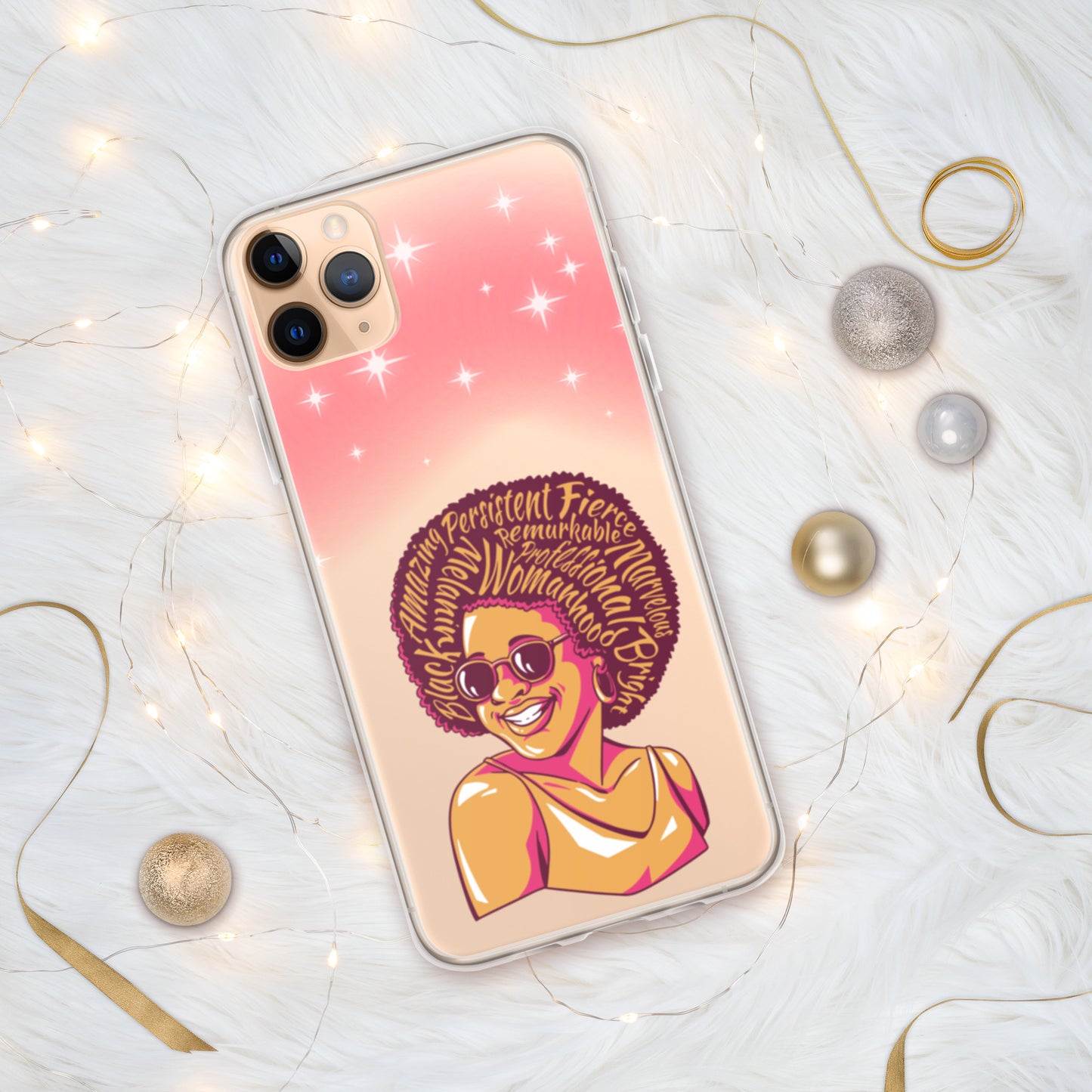 Woman Art Clear Case for iPhone®