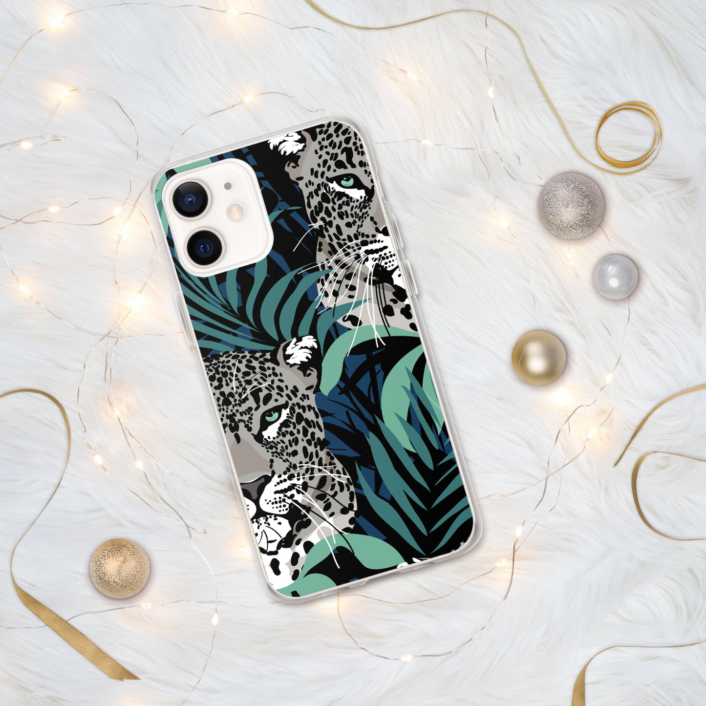 Leopard Clear Case for iPhone®