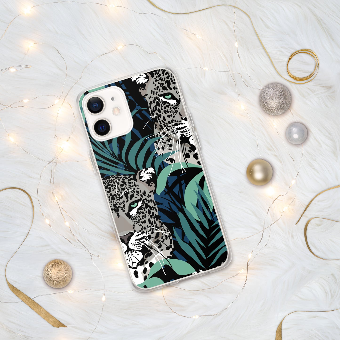 Leopard Clear Case for iPhone®