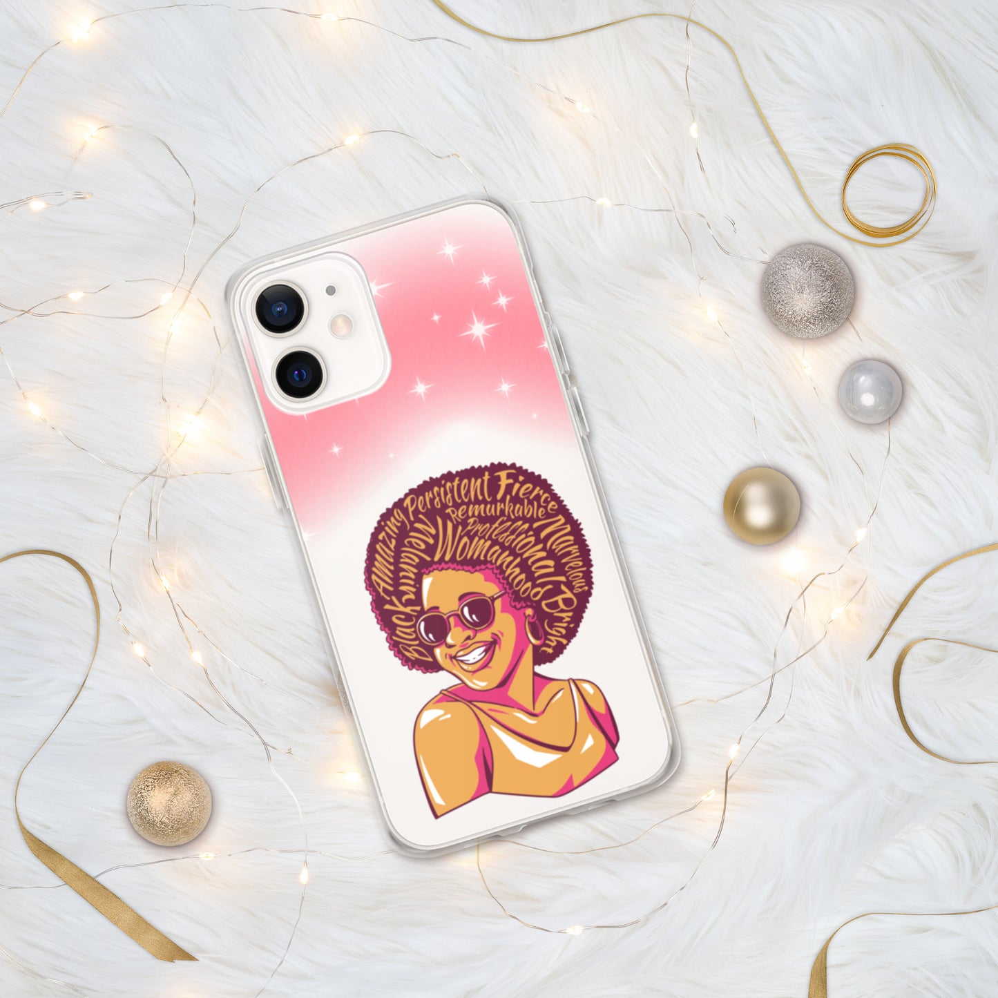 Woman Art Clear Case for iPhone®