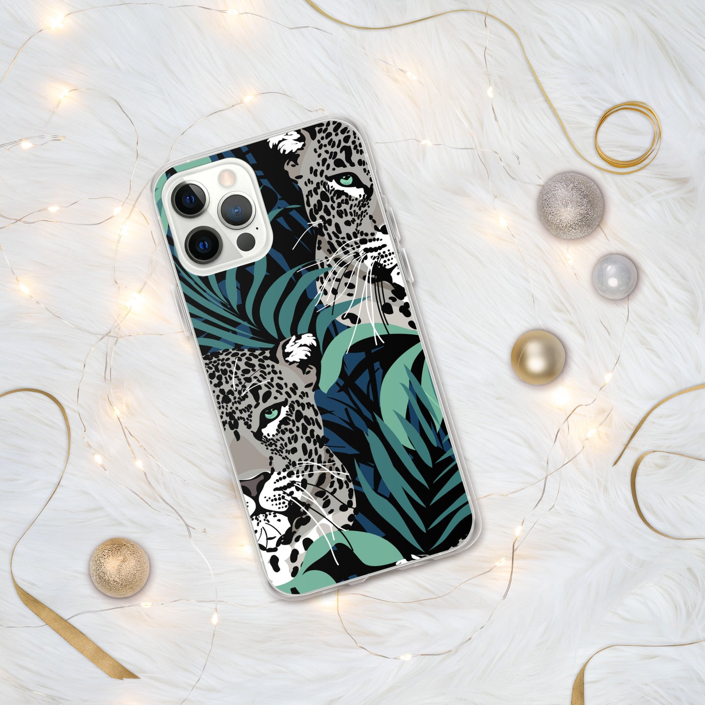 Leopard Clear Case for iPhone®