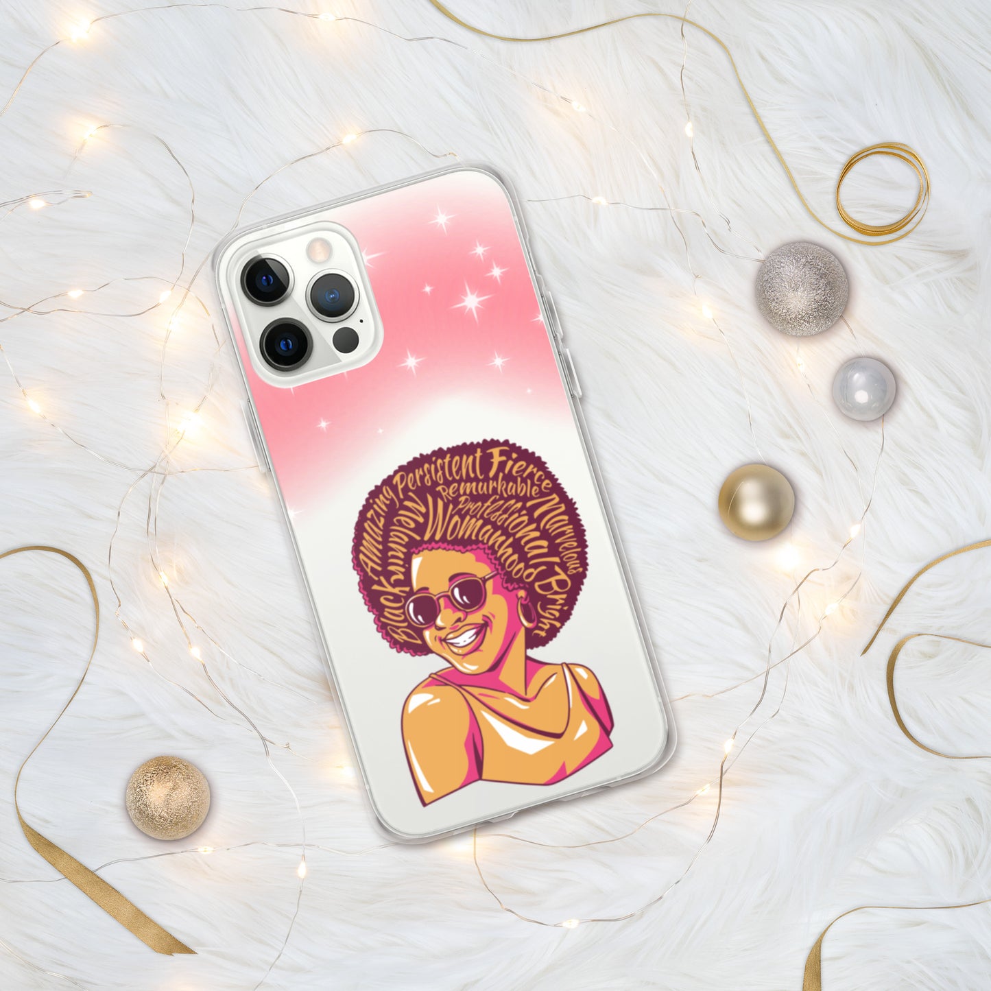 Woman Art Clear Case for iPhone®