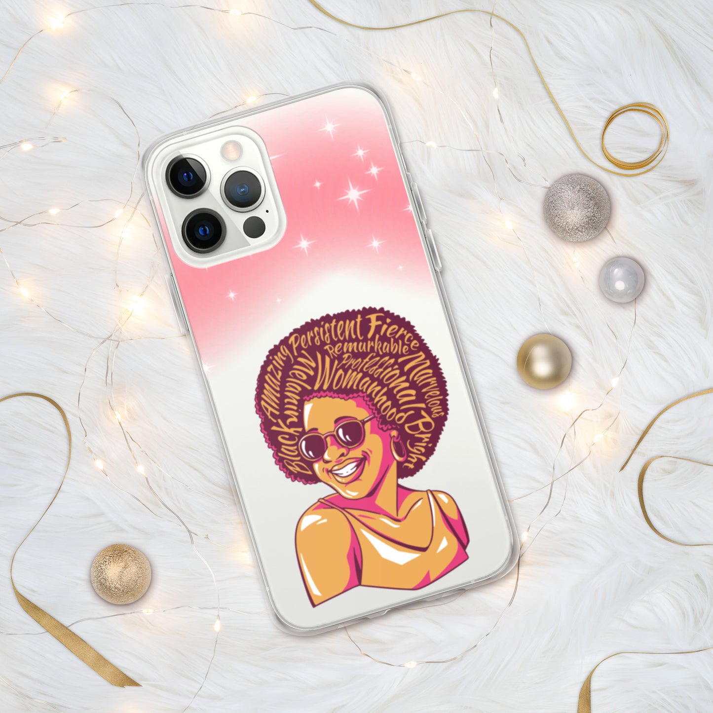 Woman Art Clear Case for iPhone®