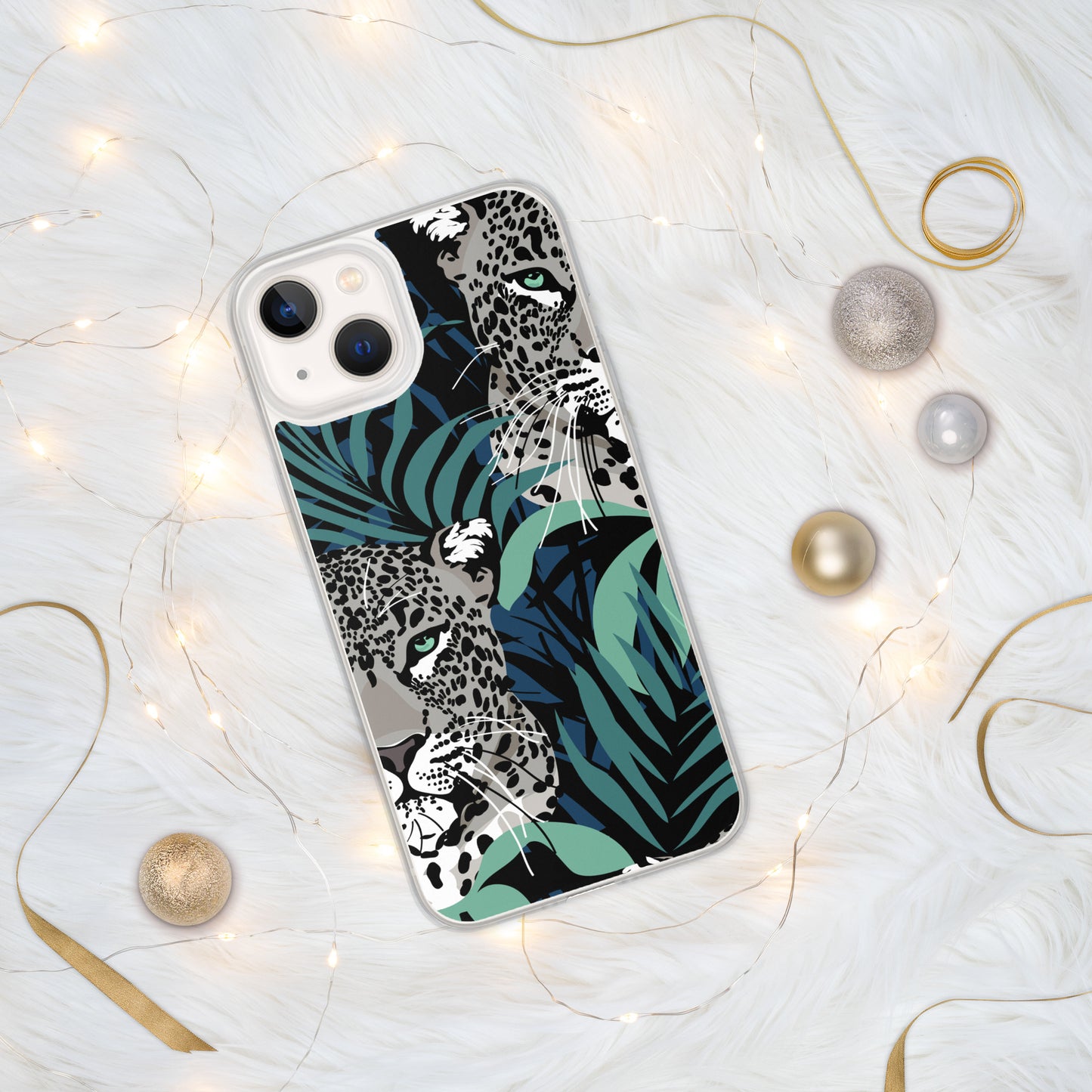 Leopard Clear Case for iPhone®