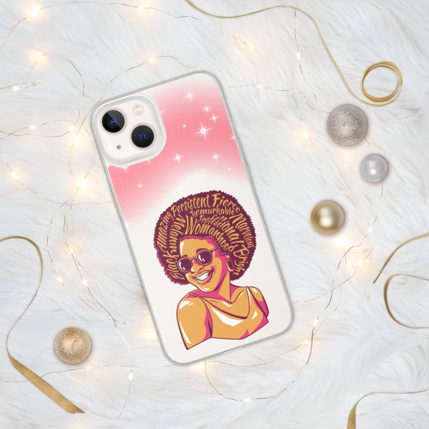 Woman Art Clear Case for iPhone®