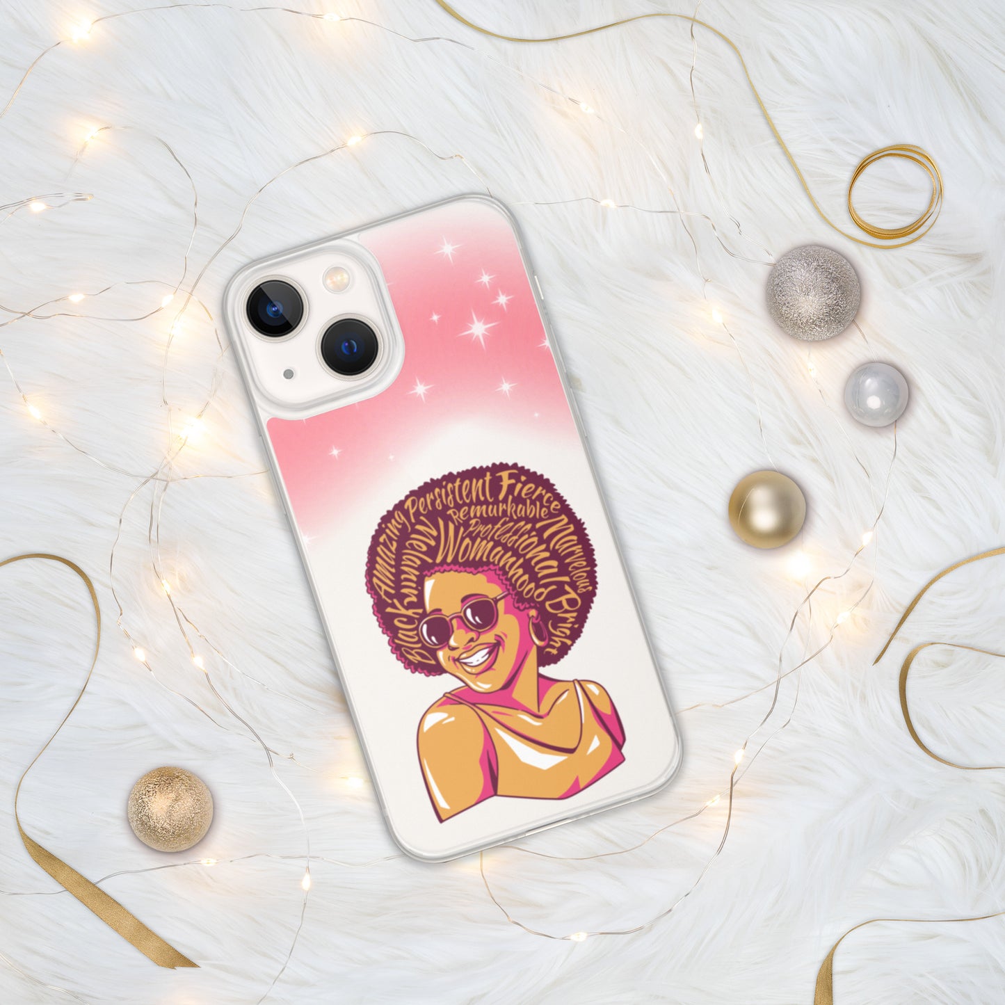 Woman Art Clear Case for iPhone®