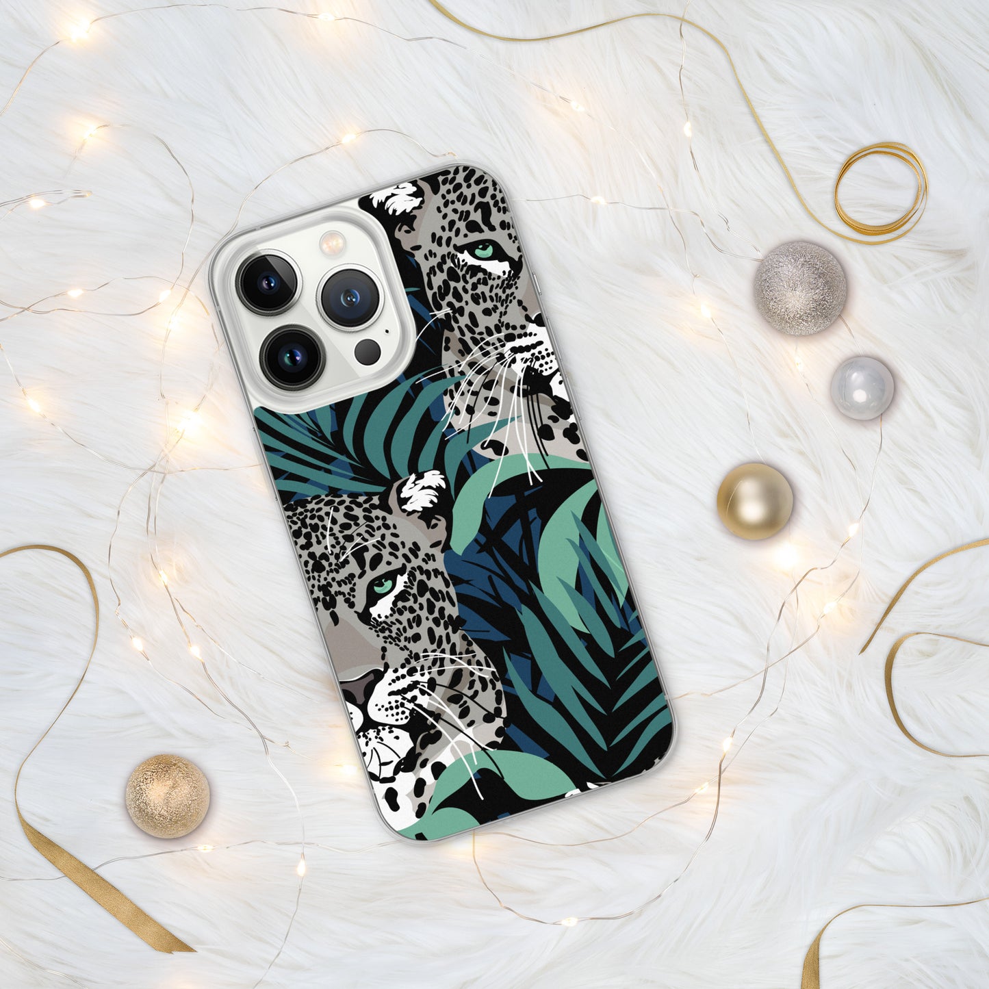 Leopard Clear Case for iPhone®