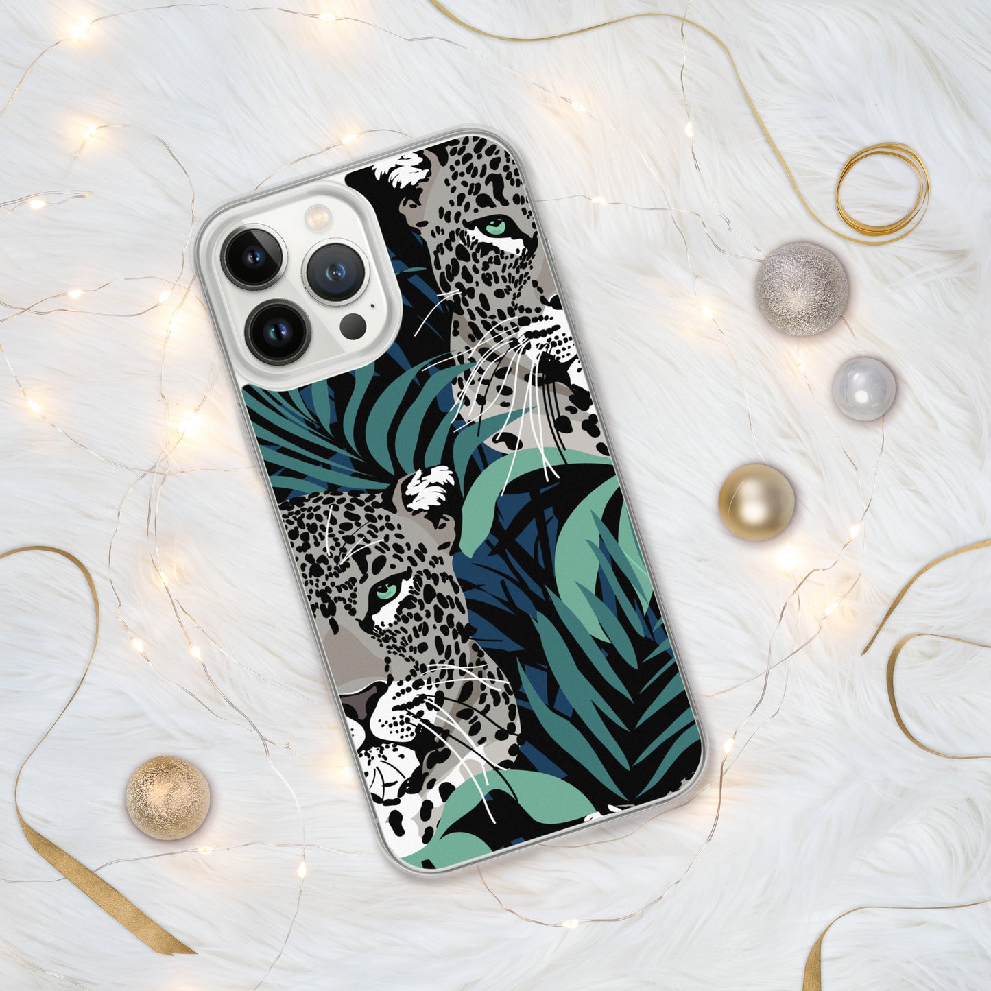 Leopard Clear Case for iPhone®