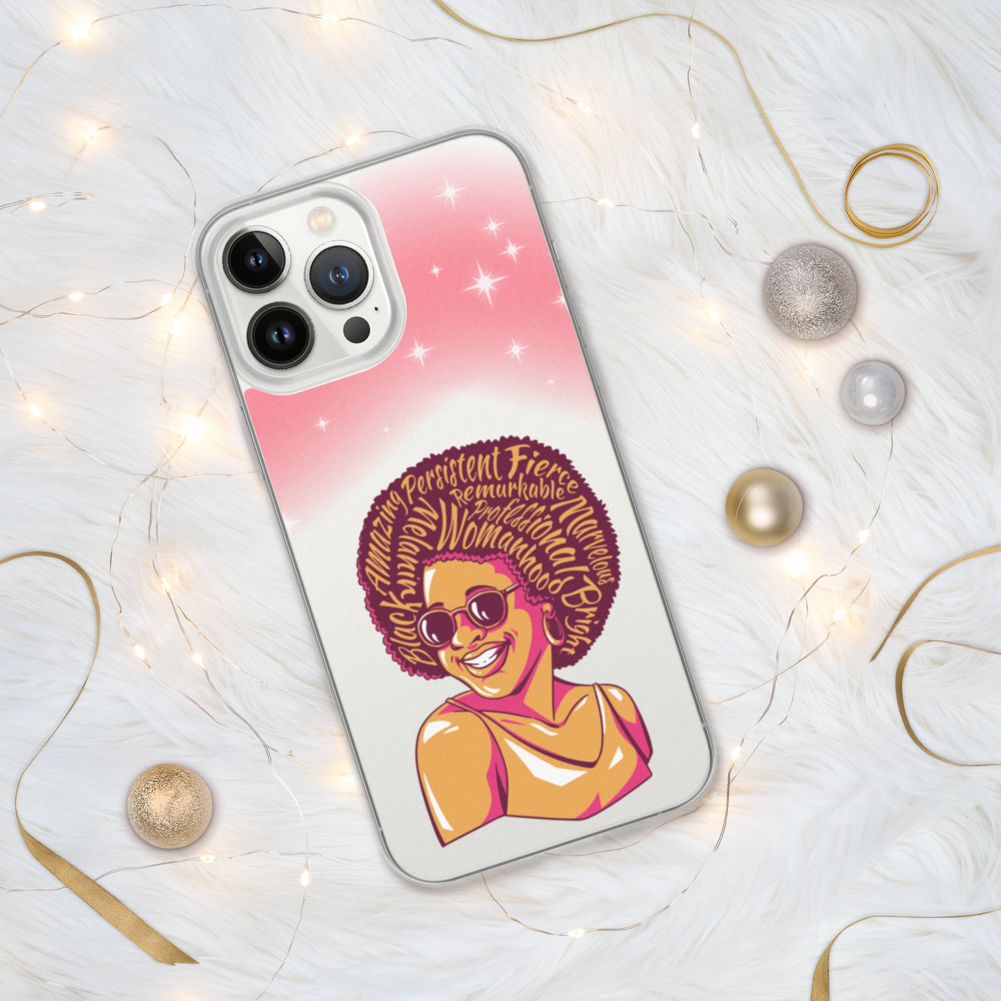 Woman Art Clear Case for iPhone®