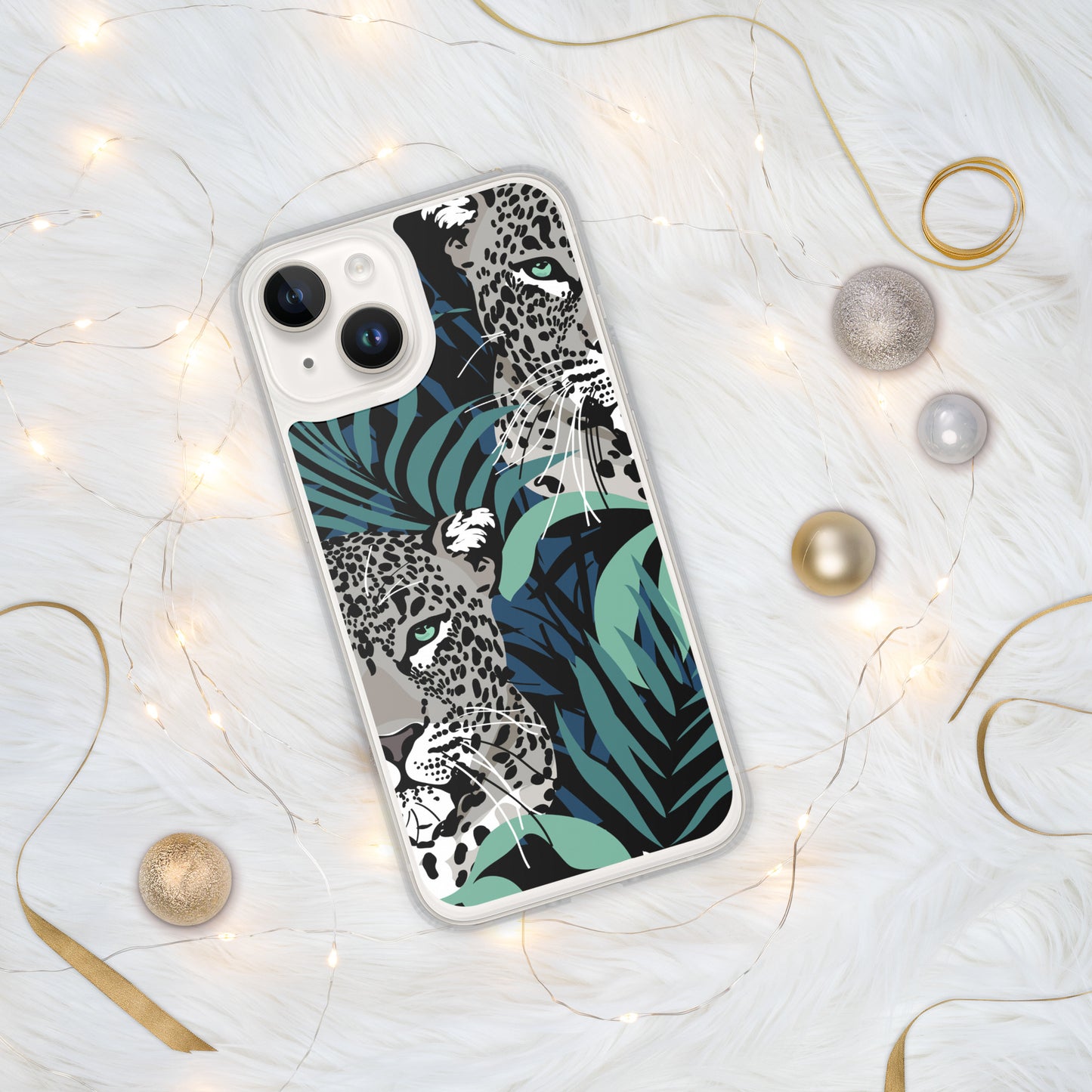 Leopard Clear Case for iPhone®