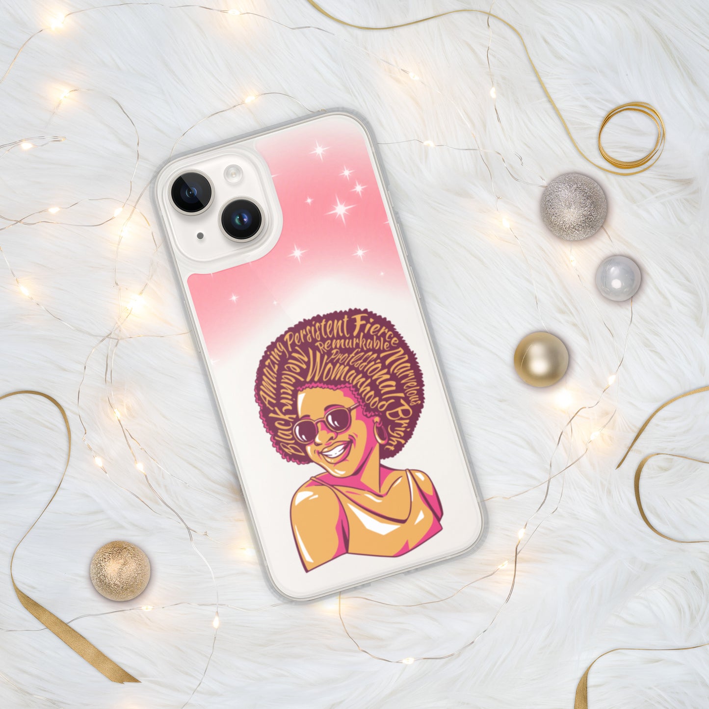 Woman Art Clear Case for iPhone®