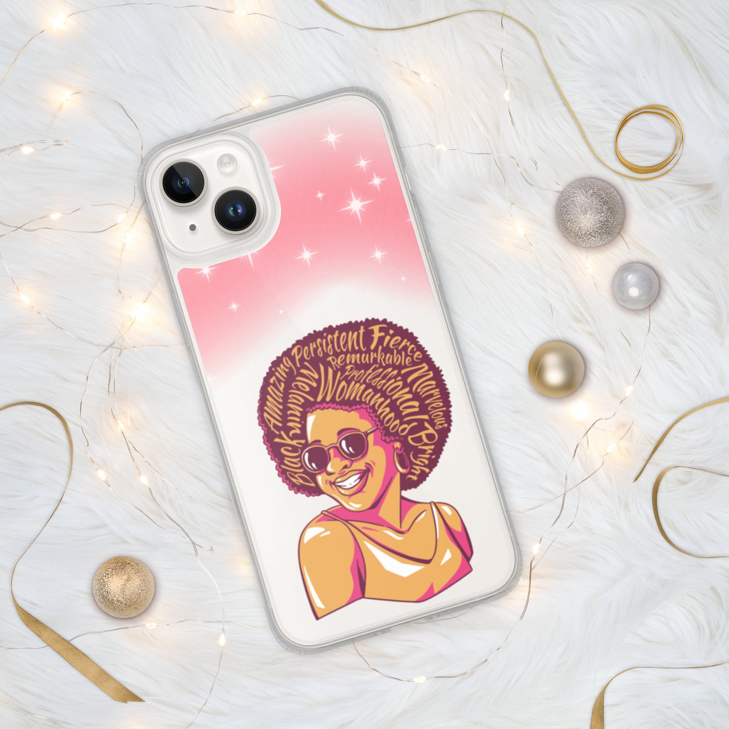 Woman Art Clear Case for iPhone®