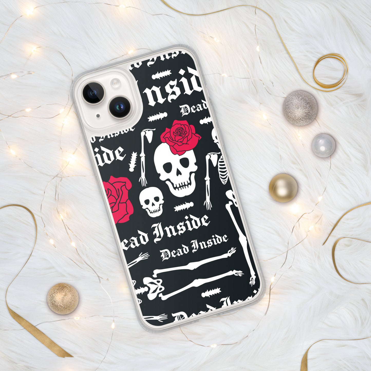 DEAD INSIDE Clear Case for iPhone®