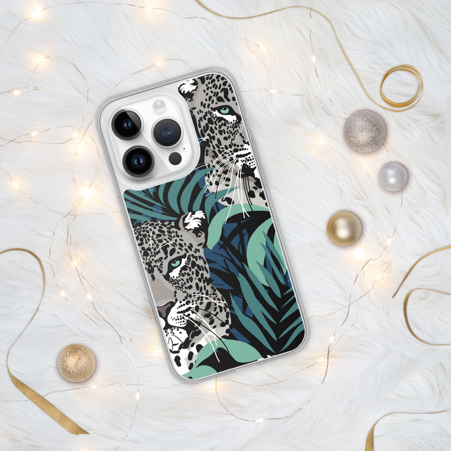 Leopard Clear Case for iPhone®