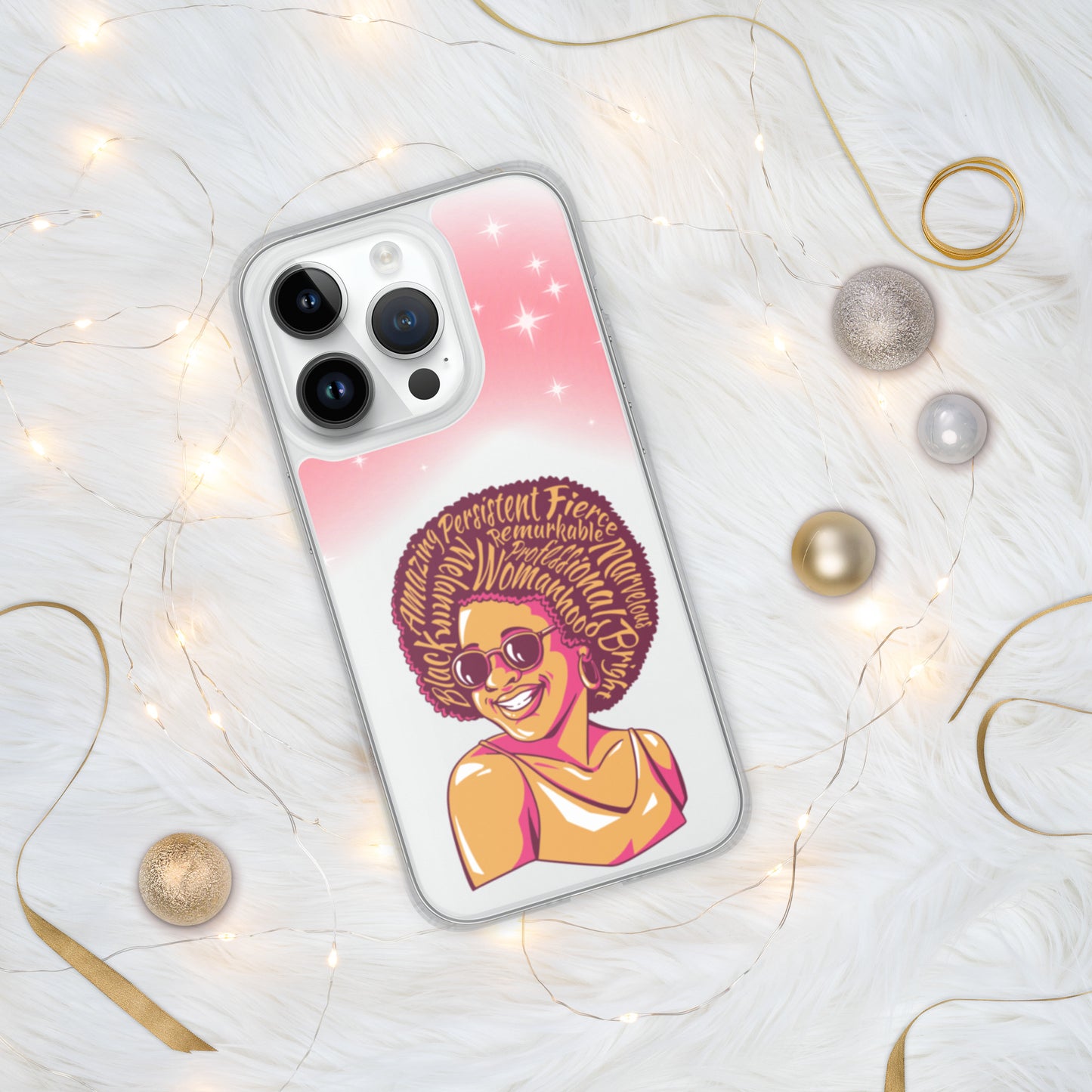 Woman Art Clear Case for iPhone®