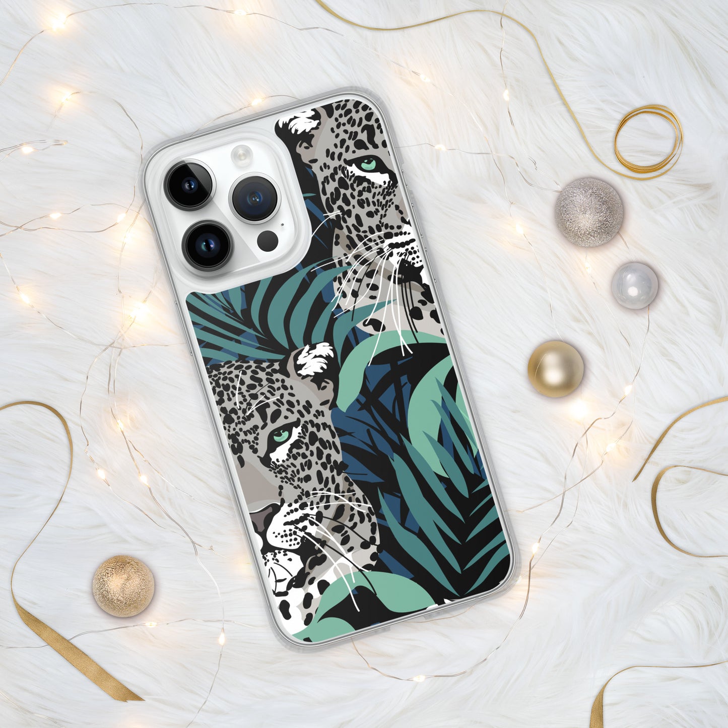 Leopard Clear Case for iPhone®