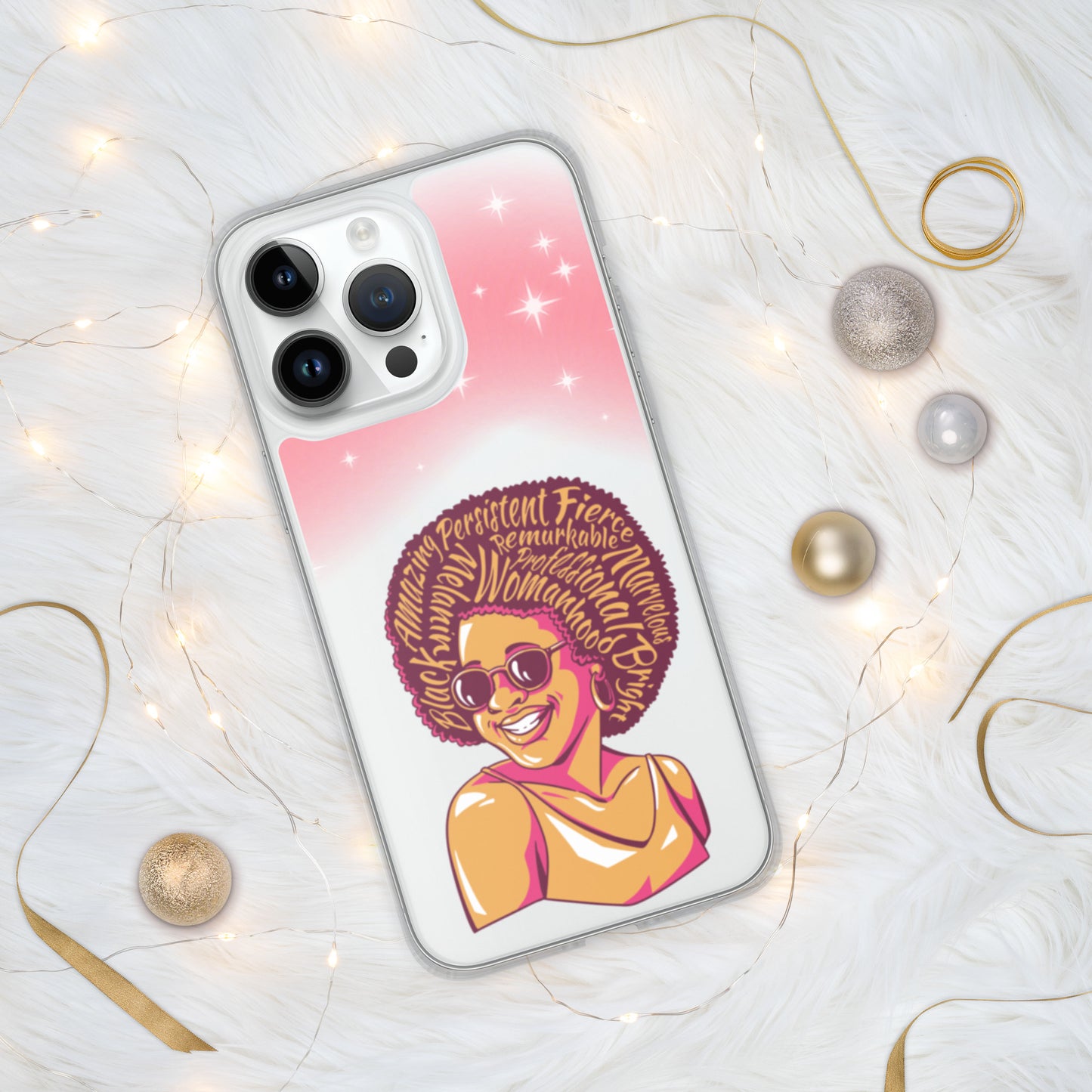 Woman Art Clear Case for iPhone®
