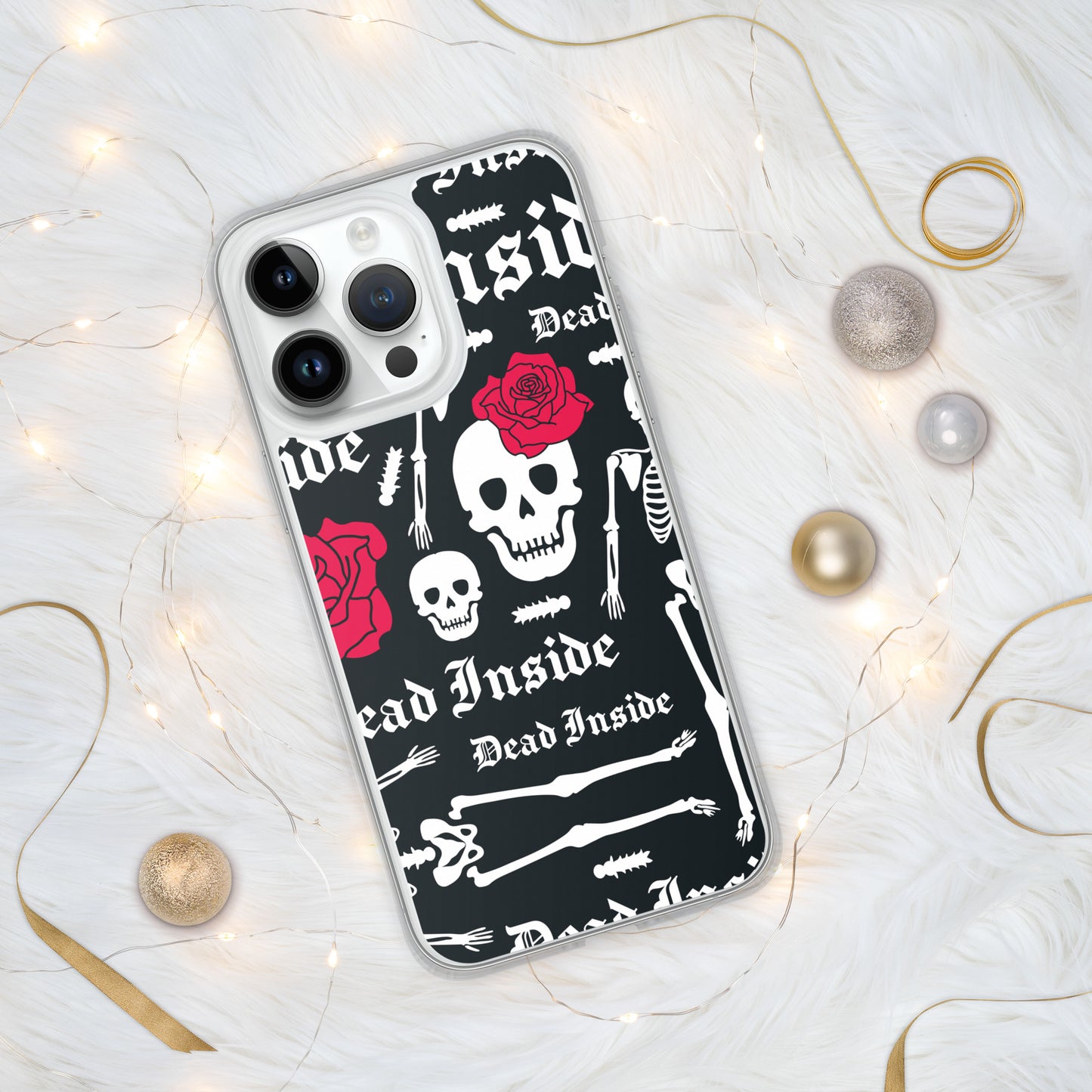 DEAD INSIDE Clear Case for iPhone®