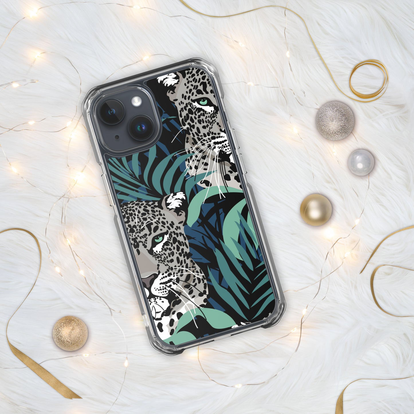 Leopard Clear Case for iPhone®