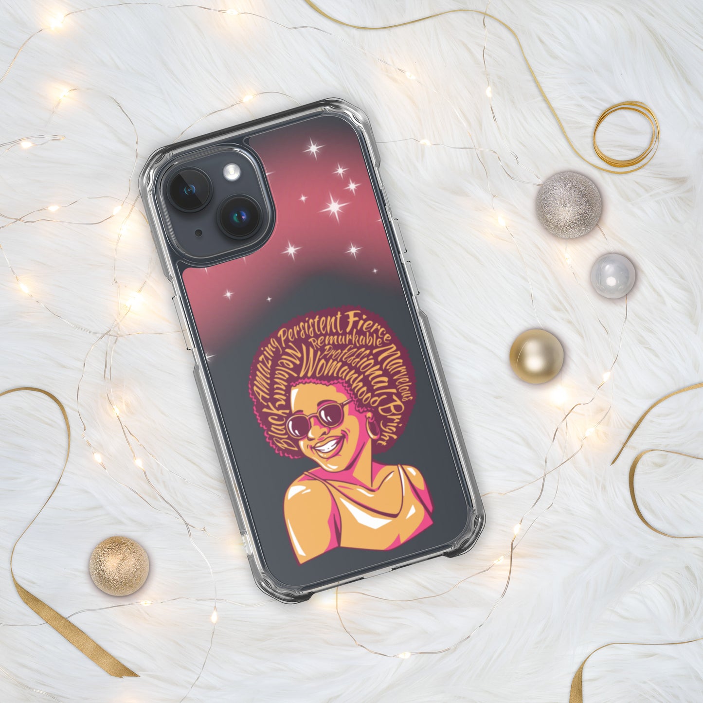 Woman Art Clear Case for iPhone®
