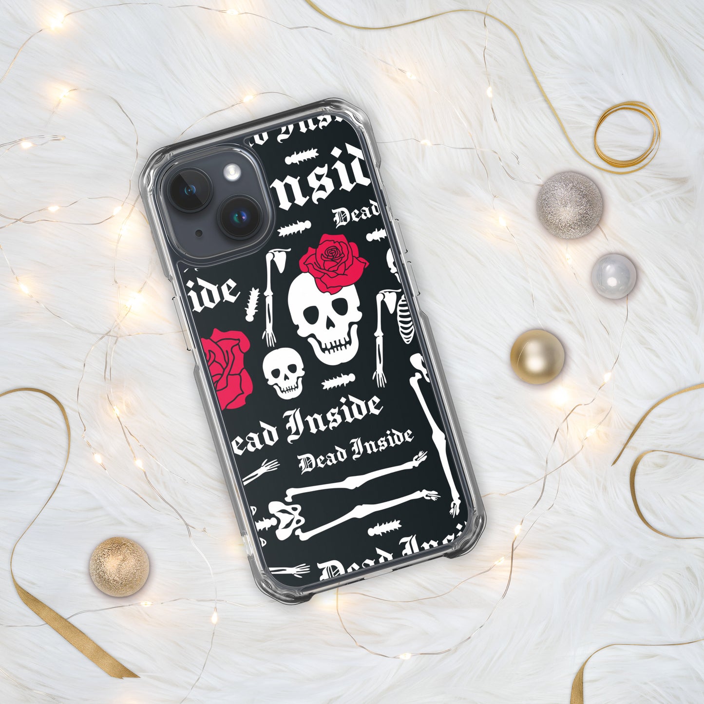DEAD INSIDE Clear Case for iPhone®
