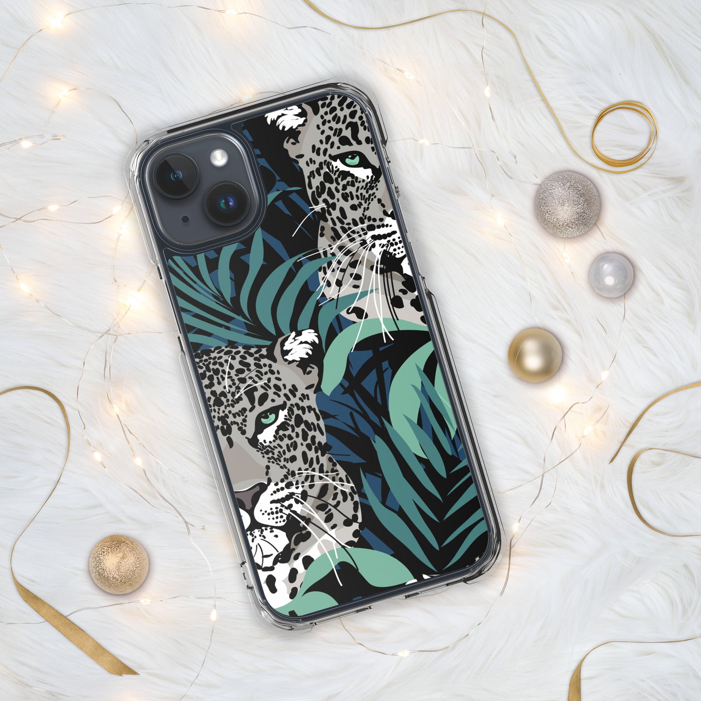 Leopard Clear Case for iPhone®