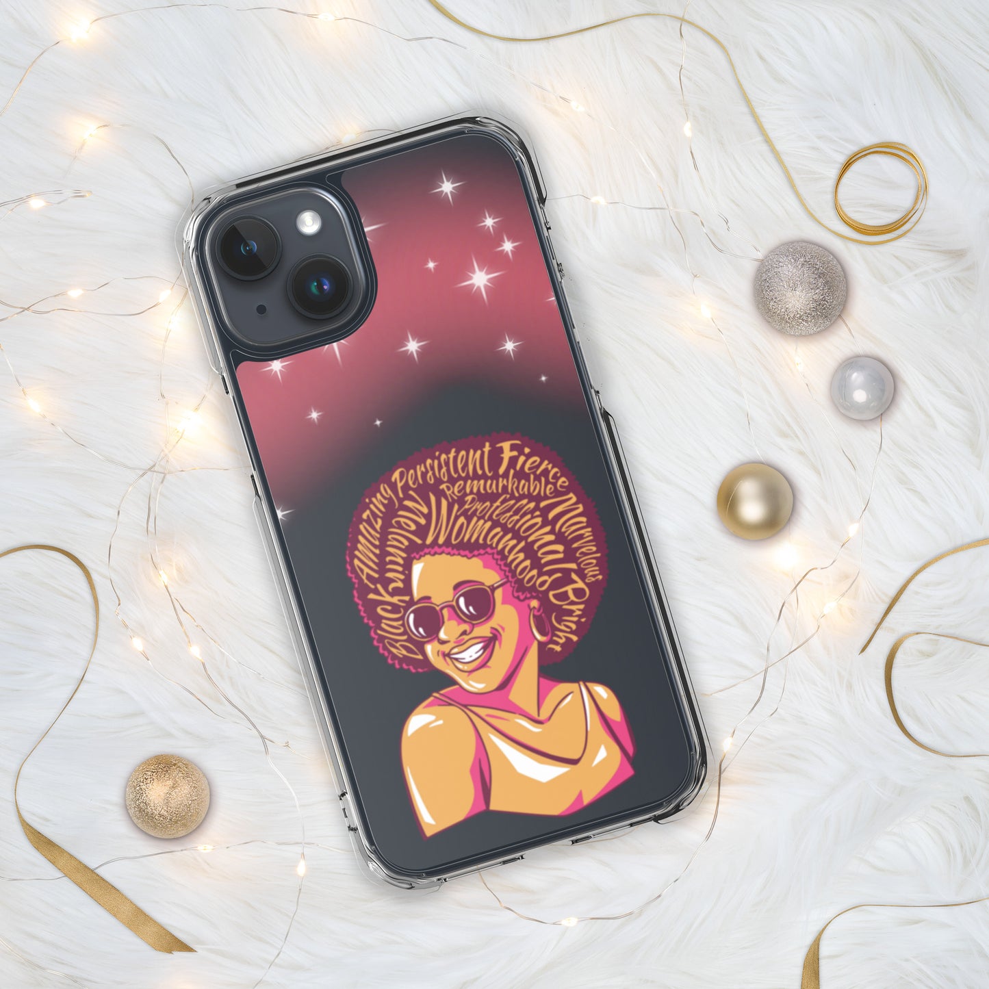 Woman Art Clear Case for iPhone®