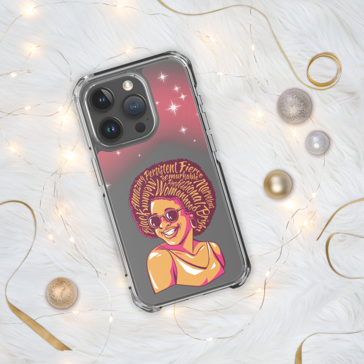Woman Art Clear Case for iPhone®